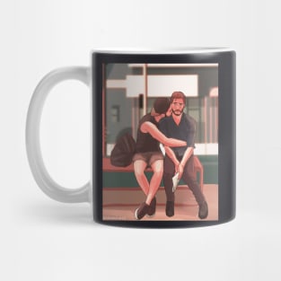 two adorable gay couple Mug